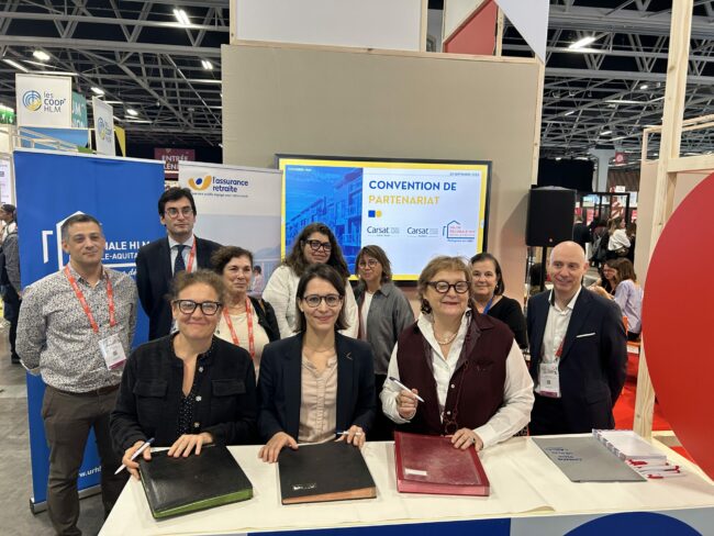 Signature convention CARSAT Aquitaine et Centre-Ouest.